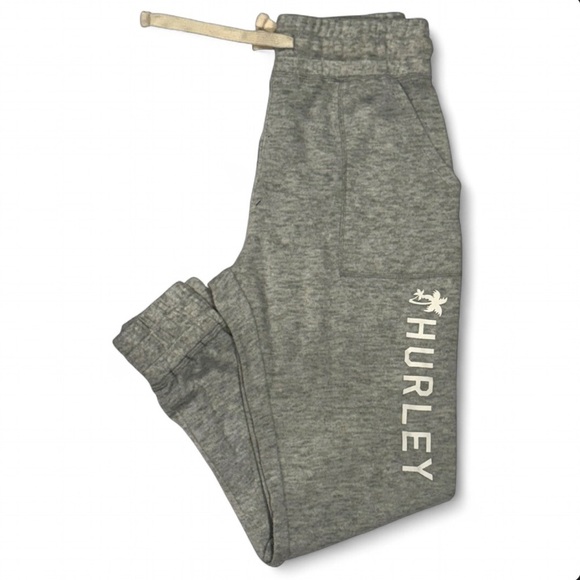 Hurley Juniors Gray Jogger Pants size Small - Picture 1 of 5